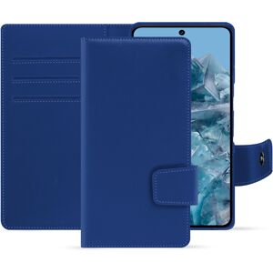 Noreve Housse cuir Google Pixel 8 Pro Évolution Bleu Océan PU