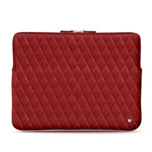 Noreve Housse cuir pour Macbook Pro 15' Ambition Couture Tomate - Couture