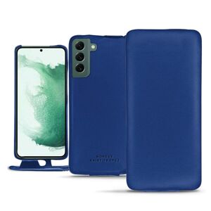 Noreve Housse cuir Samsung Galaxy S22+ Évolution Bleu Océan PU