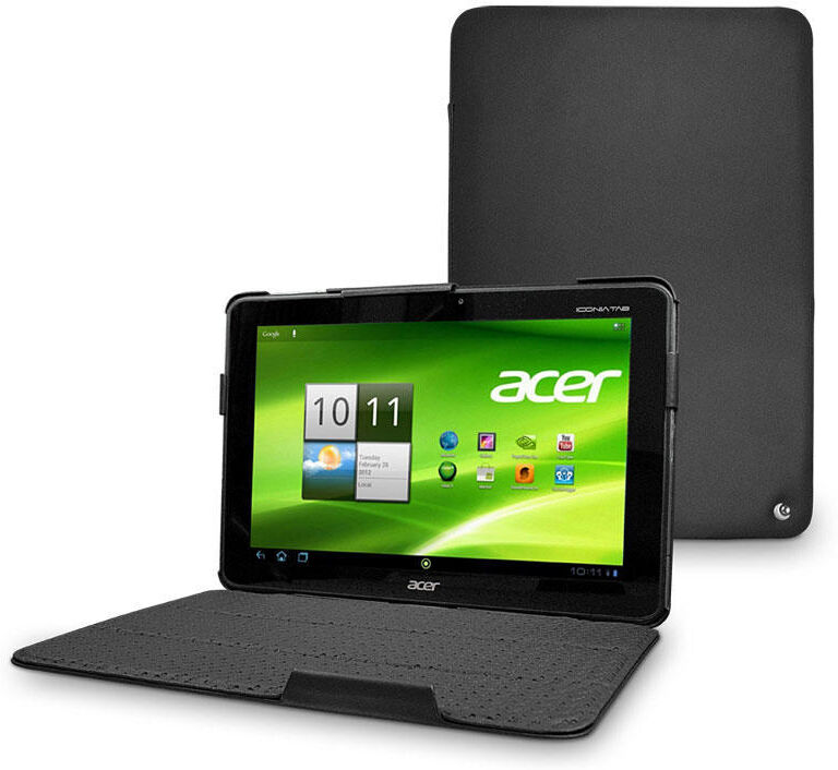 Noreve Housse cuir Acer Iconia Tab A700  Perpétuelle Noir Noreve Housse cuir Acer Iconia Tab A700  Perpétuelle Noir