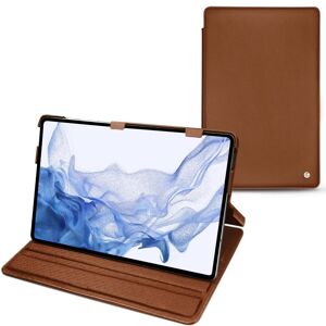 Noreve Housse cuir Samsung Galaxy Tab S8 Ultra Perpetuelle Marron