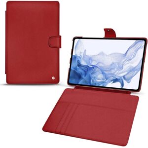 Noreve Housse cuir Samsung Galaxy Tab S8 Ultra Perpetuelle Rouge