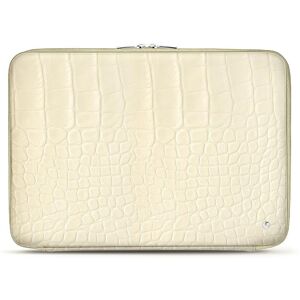 Noreve Housse cuir pour ordinateur portable 15'/16' Horizon Crocodile milk