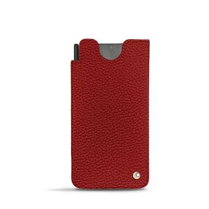 Noreve Pochette cuir Samsung Galaxy S21 Ultra Ambition Tomate