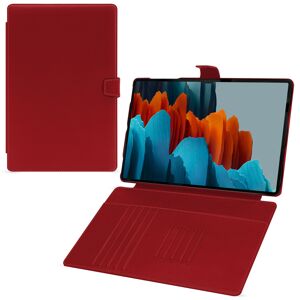 Noreve Housse cuir Samsung Galaxy Tab S9 Ultra Évolution Rouge PU