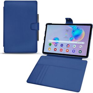 Noreve Housse cuir Samsung Galaxy Tab S6 Lite Évolution Bleu Océan PU