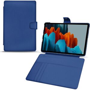 Noreve Housse cuir Samsung Galaxy Tab S7+ Évolution Bleu Océan PU