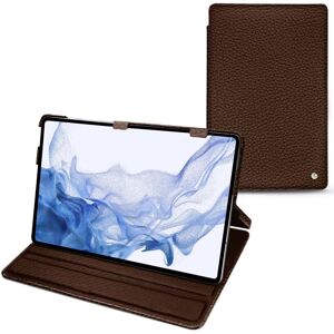 Noreve Housse cuir Samsung Galaxy Tab S8 Ultra Ambition Châtaigne