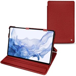 Noreve Housse cuir Samsung Galaxy Tab S8 Ultra Ambition Tomate