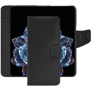 Noreve Étui portefeuille cuir OnePlus Open Évolution Noir PU