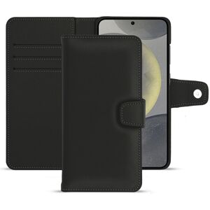 Noreve Étui portefeuille cuir Samsung Galaxy S24 Évolution Noir PU