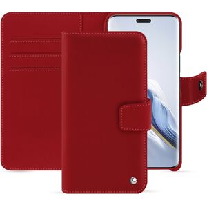 Noreve Etui portefeuille cuir Honor Magic6 Pro Perpetuelle Rouge