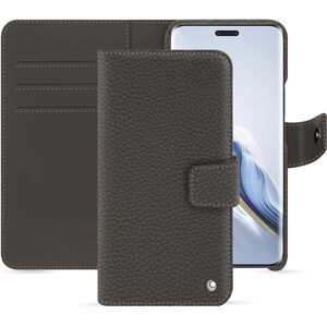 Noreve Étui portefeuille cuir Honor Magic6 Pro Ambition Anthracite