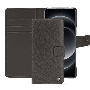 Noreve Étui portefeuille cuir Xiaomi 14 Ultra Ambition Anthracite