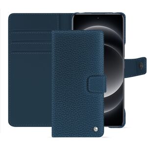 Noreve Étui portefeuille cuir Xiaomi 14 Ultra Ambition Indigo