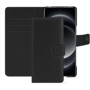 Noreve Étui portefeuille cuir Xiaomi 14 Ultra Évolution Noir PU