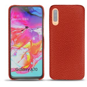 Noreve Coque cuir Samsung Galaxy A70 Ambition Papaye