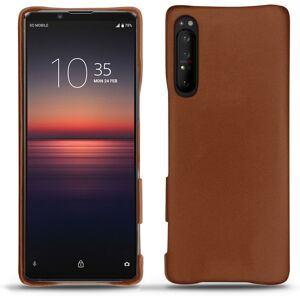 Noreve Coque cuir Sony Xperia 1 II Perpétuelle Marron