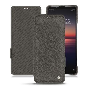Noreve Housse cuir Sony Xperia 1 II Ambition Anthracite
