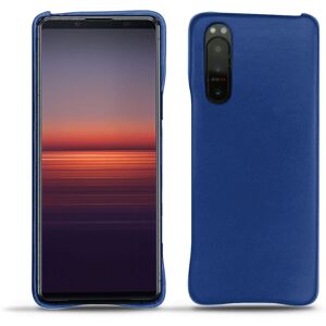 Noreve Coque cuir Sony Xperia 5 II Perpétuelle Bleu océan