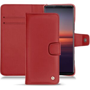 Noreve Housse cuir Sony Xperia 5 II Perpétuelle Rouge