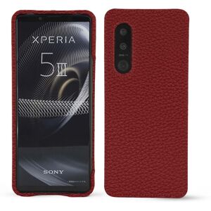 Noreve Coque cuir Sony Xperia 5 III Ambition Tomate