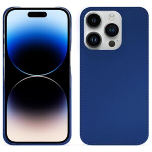 Noreve Coque cuir Apple iPhone 15 Pro Perpétuelle Bleu océan