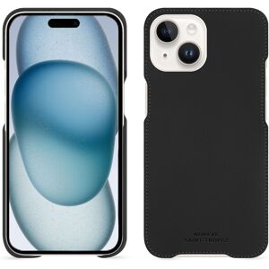 Noreve Coque cuir Apple iPhone 15 Évolution Noir PU