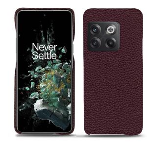 Noreve Coque cuir OnePlus 10T Ambition Lie de vin