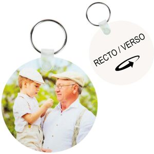 Ocadeau Porte clef rond recto verso