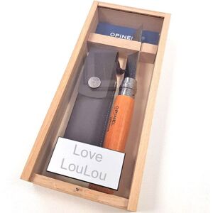 Ocadeau Coffret couteau opinel gravé