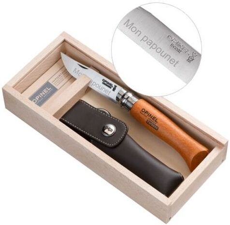 Coffret couteau opinel gravé Coffret couteau opinel gravé