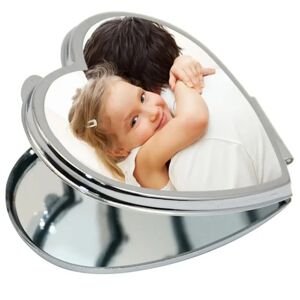 Ocadeau Miroir coeur personnalisé