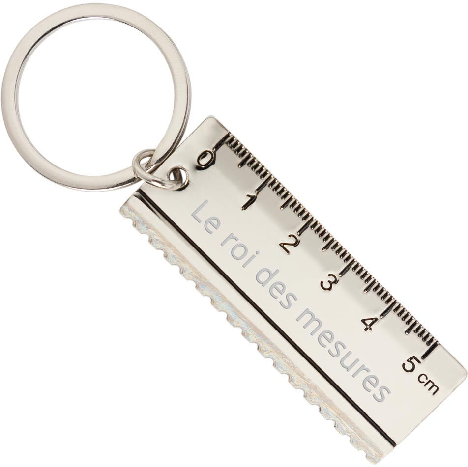 Ocadeau Porte clef règle gravé