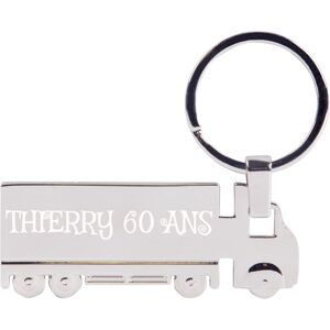 Ocadeau Porte clef camion argenté