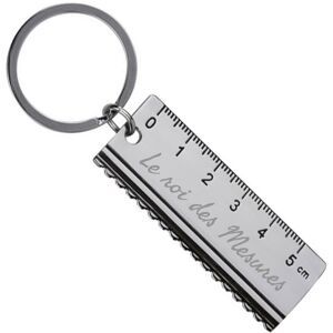 Ocadeau Porte clef règle gravé