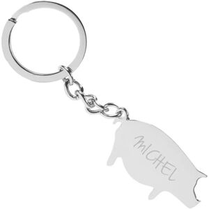 Ocadeau Porte clé cochon gravé