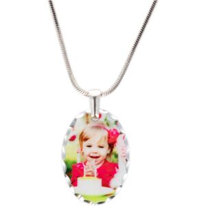 Ocadeau Pendentif personnalisé ovale