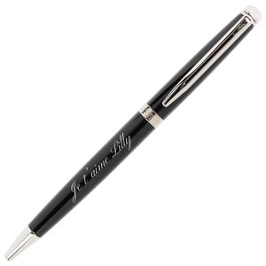 Ocadeau Stylo Waterman Hemisphere Bille noir