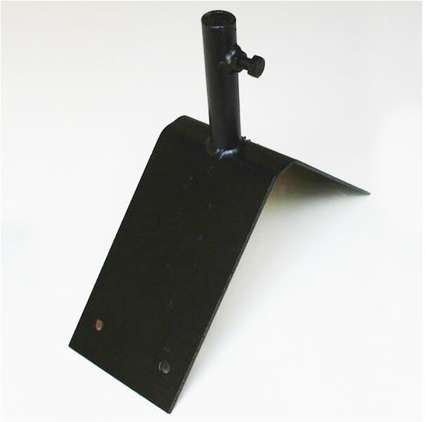 Svens Support de fixation en équerre pour girouette en fer forgé Svens Support de fixation en équerre pour girouette en fer forgé