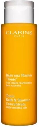 Clarins "BAIN AUX PLANTES ""TONIC"" Tonifier, Nettoyer & Revitaliser Aux Huiles Essentielles" 200 ml