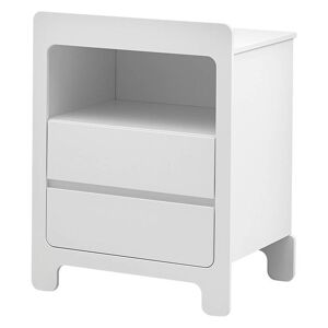 petitechambre.fr Commode blanche design Moon pour bebe   MDF