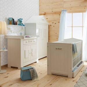 petitechambre.fr Chambre complète pour bébé   Blanc   MDF