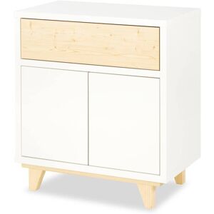 petitechambre.fr Commode scandinave blanche Lydia   Pin Massif et MDF