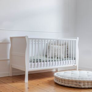 petitechambre.fr Lit bebe 140x70 blanc Noble Cot   Pin Massif et MDF