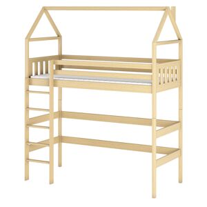 petitechambrefr Lit GLORIA mezzanine et cabane Pin 80 cm x 190 cm