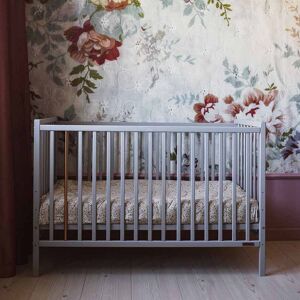 petitechambre.fr Lit bebe 120x60 Stardust Vintage   Gris   Pin Massif