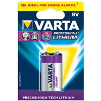 6LR61/9V – VARTA LITHIUM – BLISTER DE 1