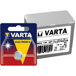 Varta Boite de 10 piles bouton oxyde d'argent Varta 394