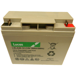 Lucas Batterie Plomb Etanche Stationnaire Lucas VRLA AGM  LSLA20-12 12V 20Ah.